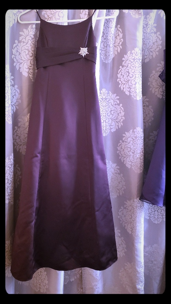 Girl's David's Bridal formal gown *203